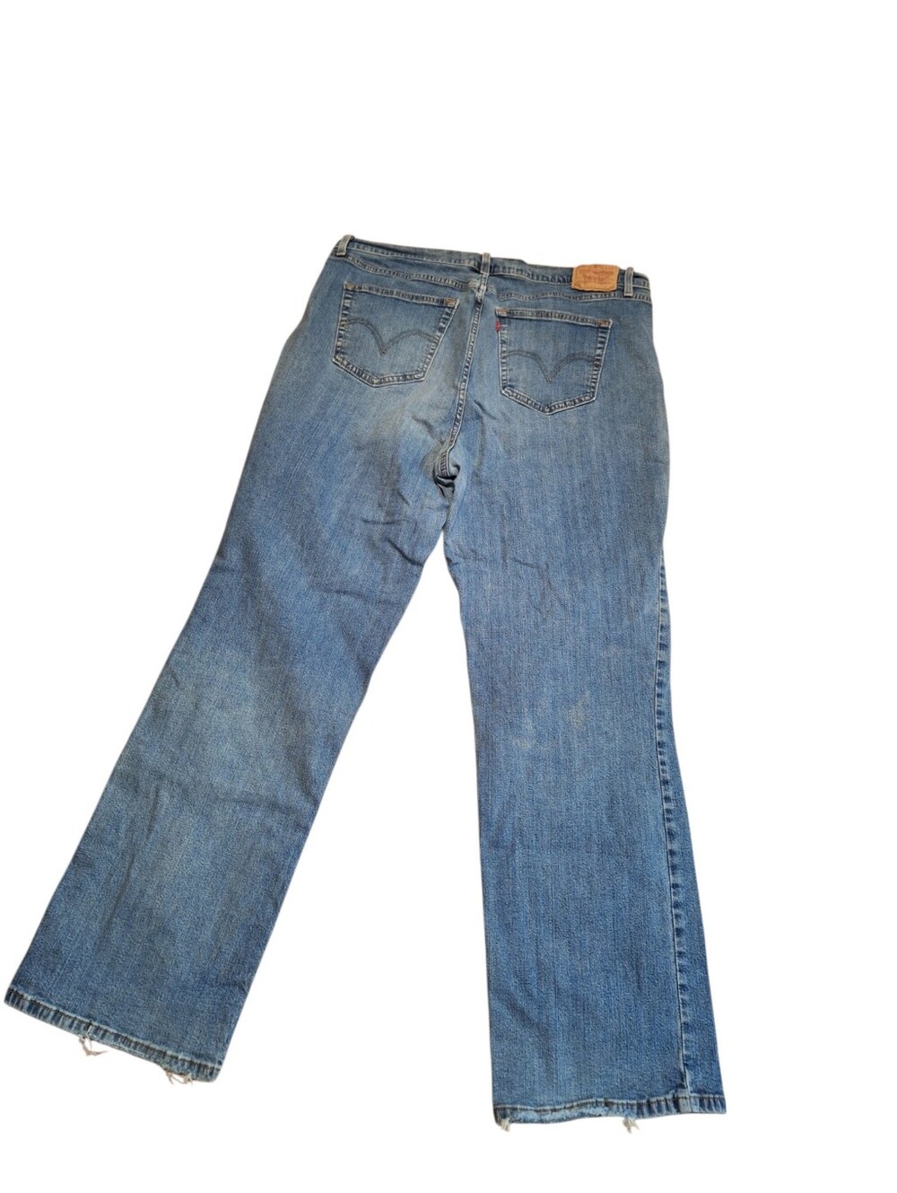 Levi’s 550 Relaxed Boot Cut Jeans Denim Distressed 20M